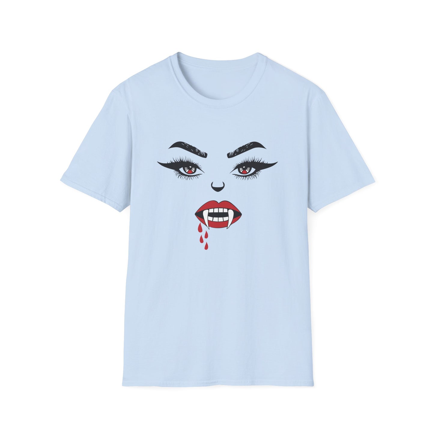 Sexy woman vampire mouth T-Shirt