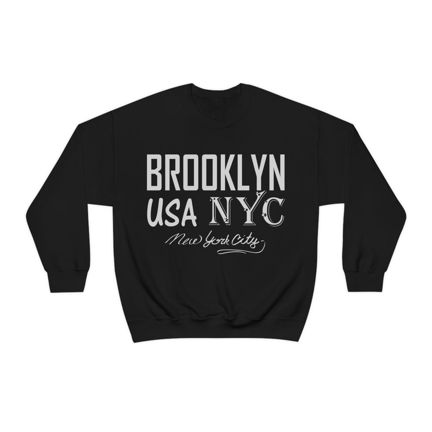 Brooklyn NY USA Crewneck Sweatshirt