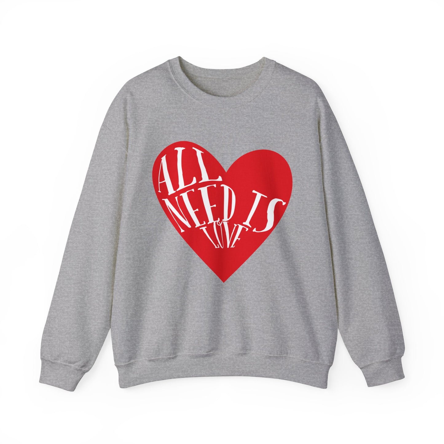 All-You-Need-Is-Love Crewneck Sweatshirt