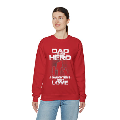 Son's first hero Crewneck Sweatshirt