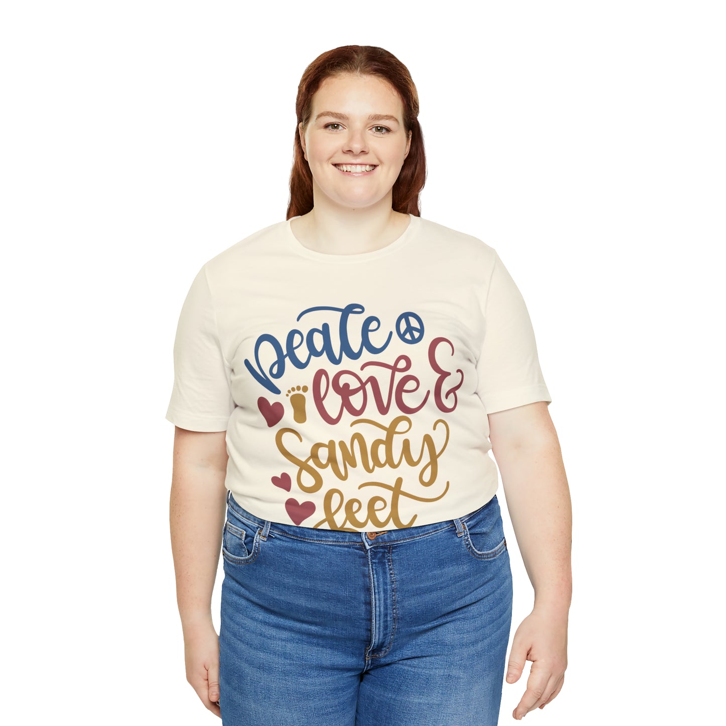 Peace_love_and_sandy_feet T-Shirt