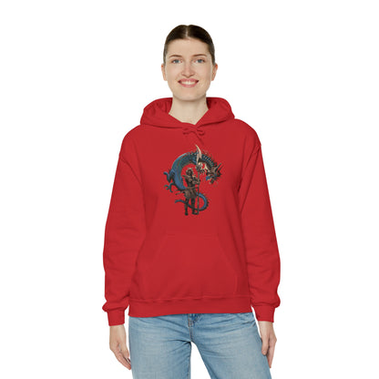 Colorful dragon guardian Hoodie