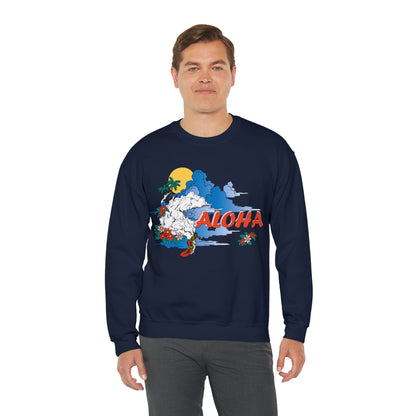 Aloha Vibes Crewneck Sweatshirt