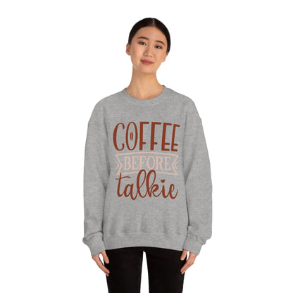 Coffee Before Talkie Crewneck Sweatshirt