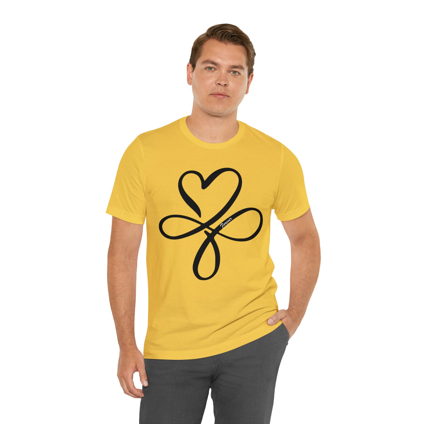 Heart symbol Love Infinity symbol Forever T-Shirt