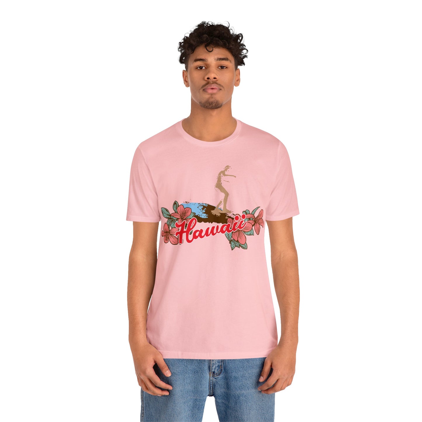 Hawaii Floral Surf T-Shirt