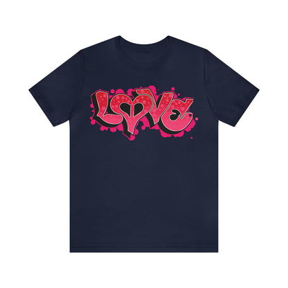 Peace and Love graffiti T-Shirt