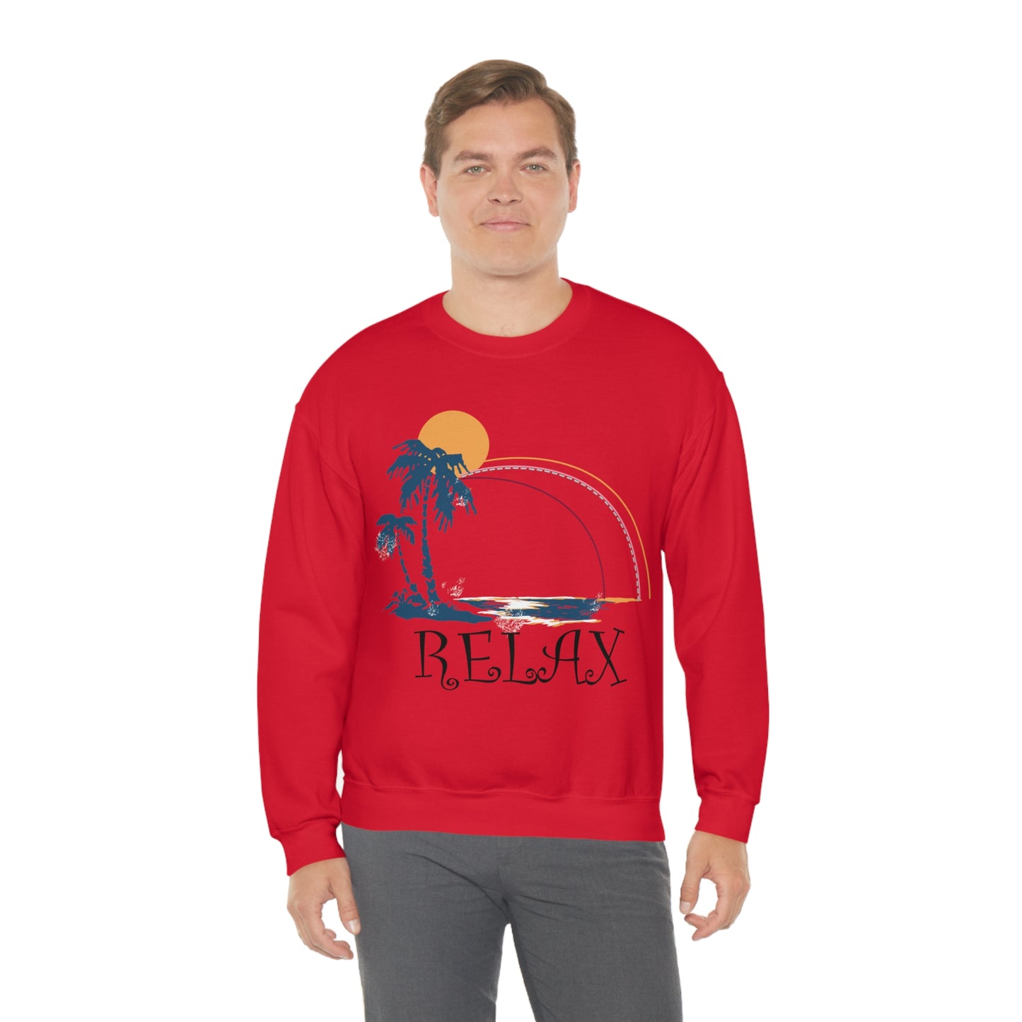 Relax Island Crewneck Sweatshirt