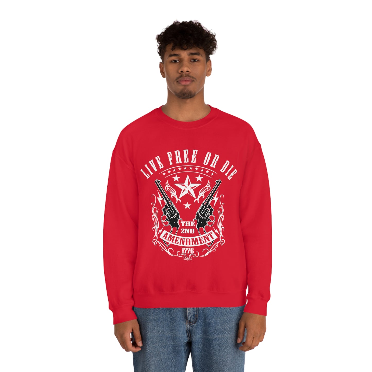 Live Free or Die Crewneck Sweatshirt