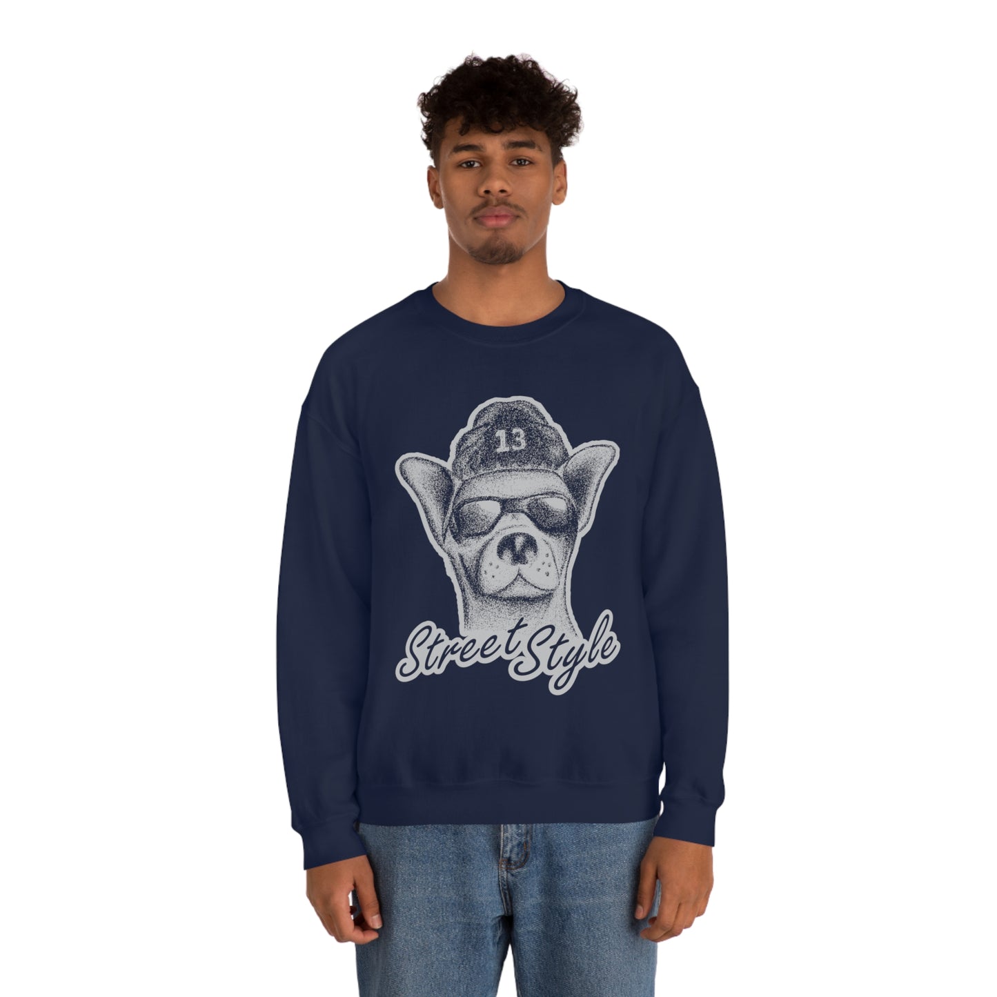 Street_Style Crewneck Sweatshirt