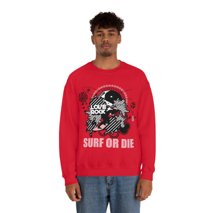 Surf or Die Crewneck Sweatshirt