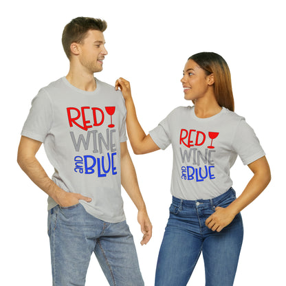 Red Wine Blue T-Shirt