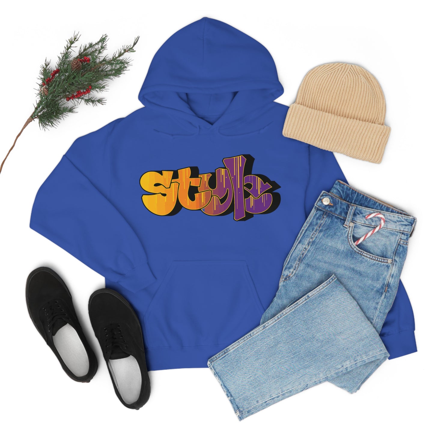 Style colorful graffiti Hoodie