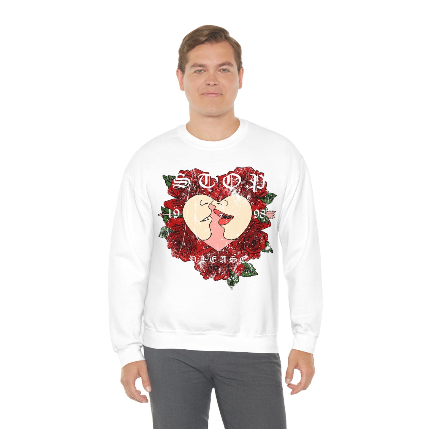 Passion With one Kiss Crewneck Sweatshirt