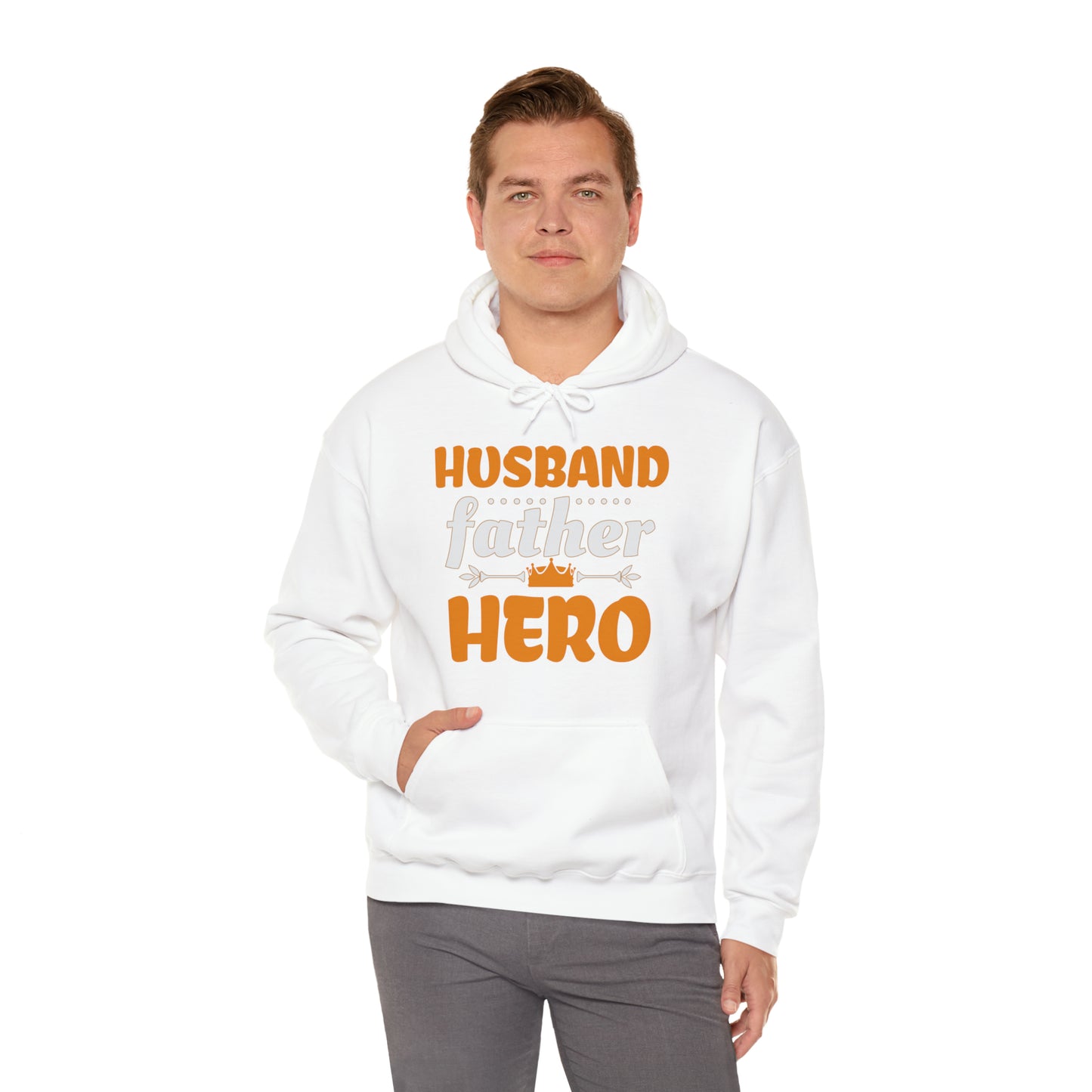 Husband Father Hero Hoodie