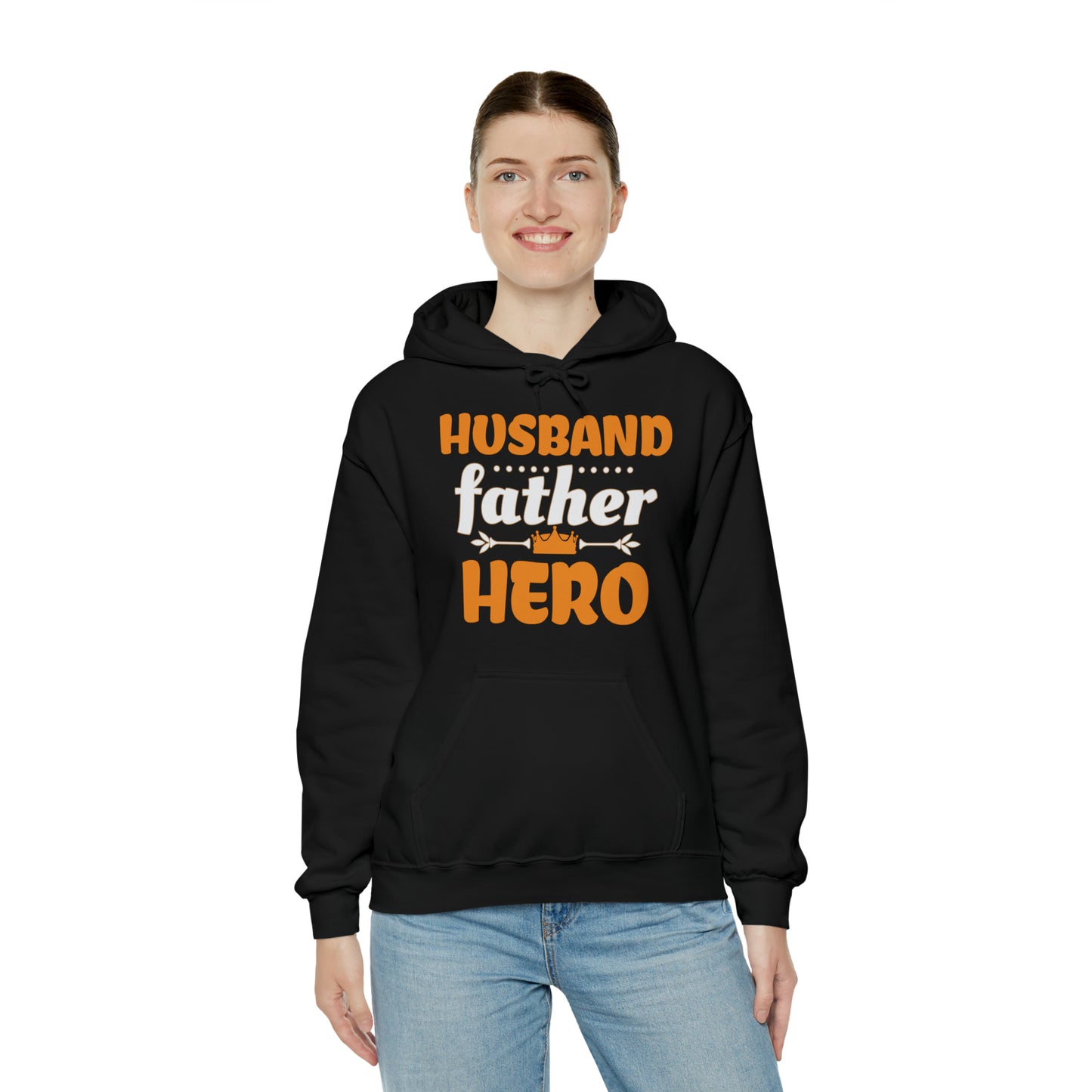 Husband Father Hero Hoodie