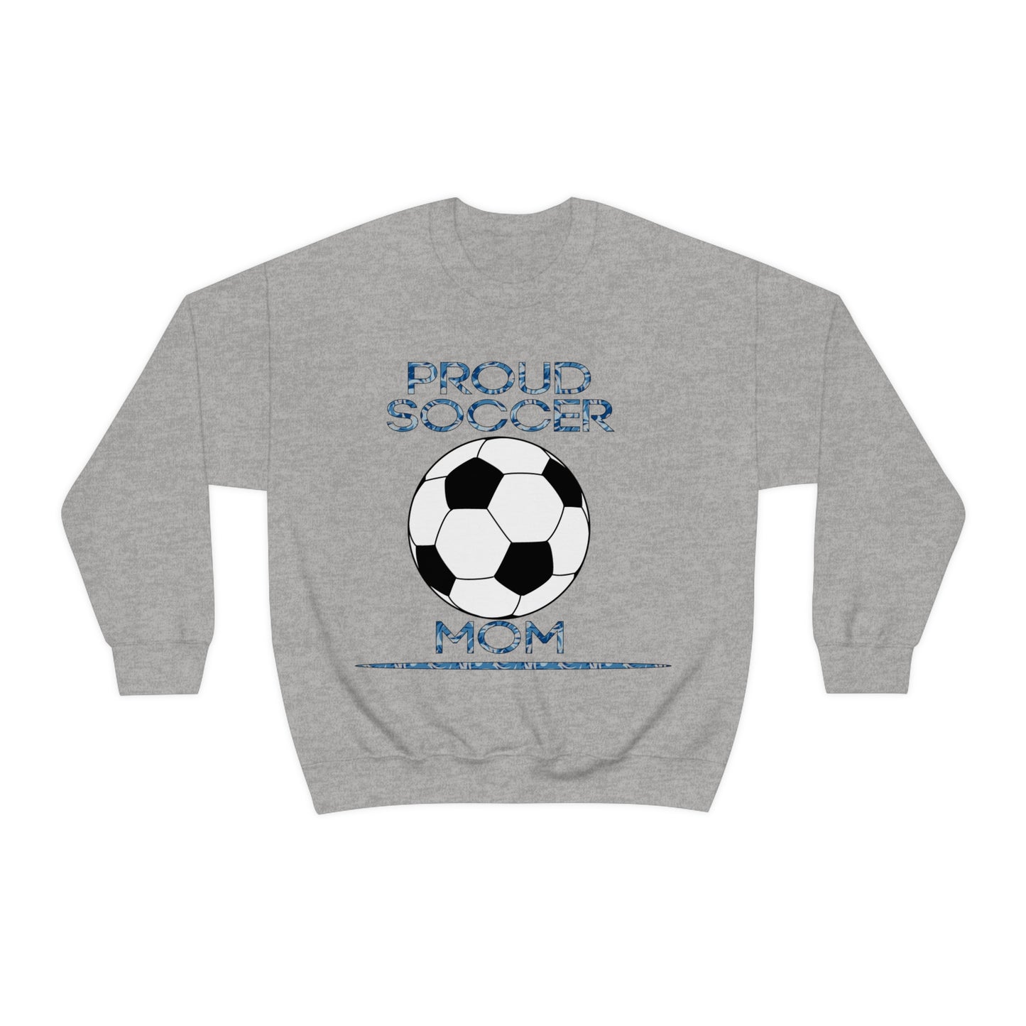 Proud-Soccer mom Crewneck Sweatshirt