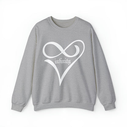 Infinity Love Heart symbol Crewneck Sweatshirt