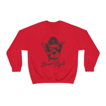 Street Style Crewneck Sweatshirt