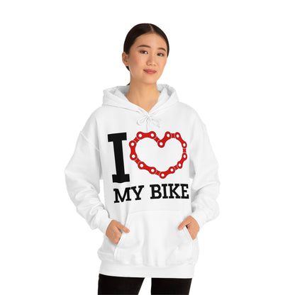 I love my bike Hoodie