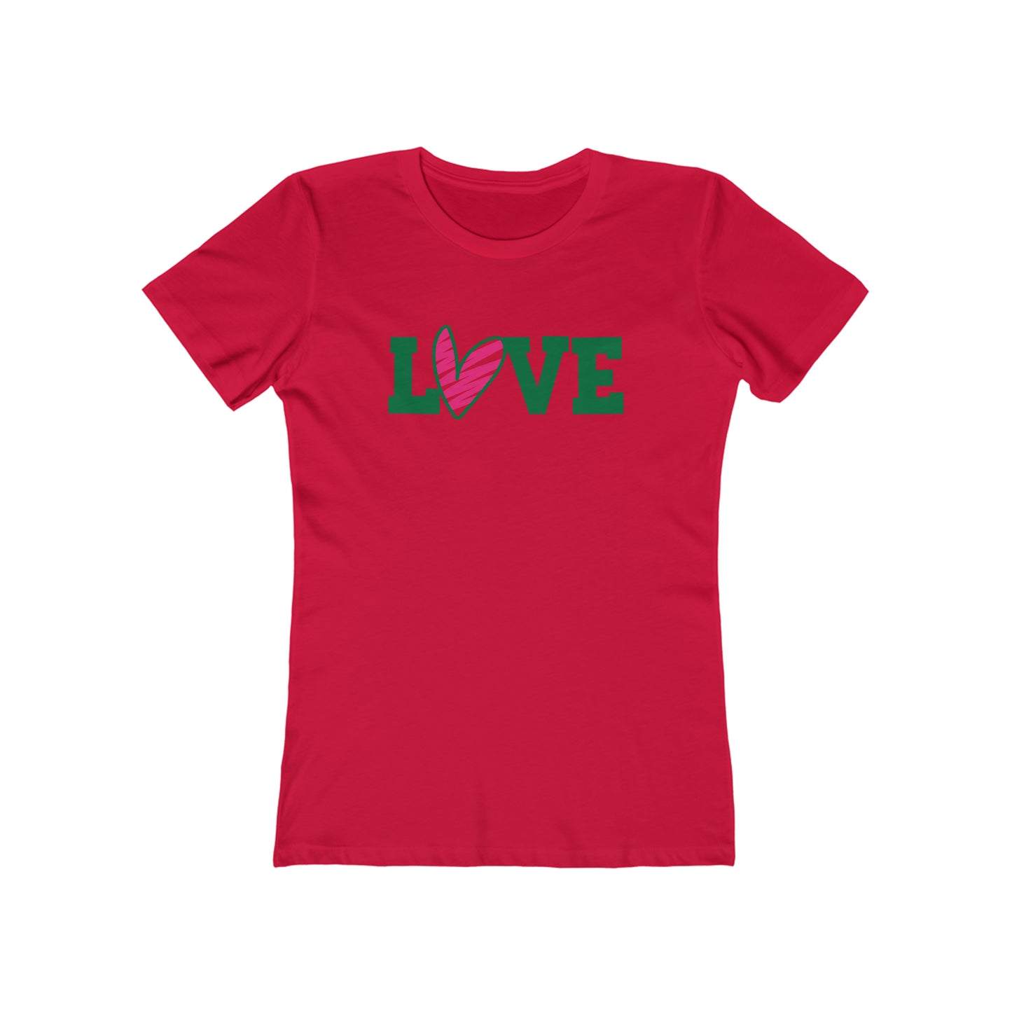 Love stripped heart T-Shirt