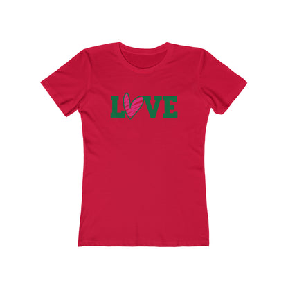 Love stripped heart T-Shirt