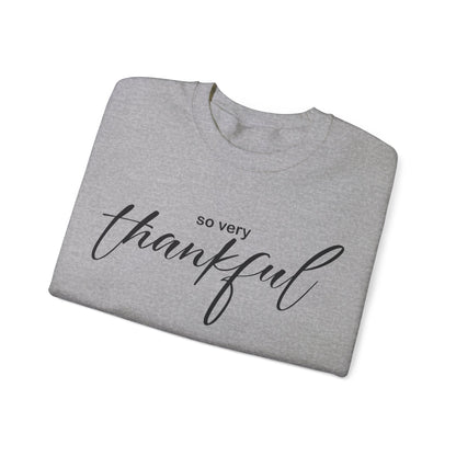 So very thankful Crewneck Sweatshirt