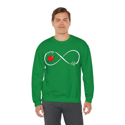 Love life infinity Crewneck Sweatshirt