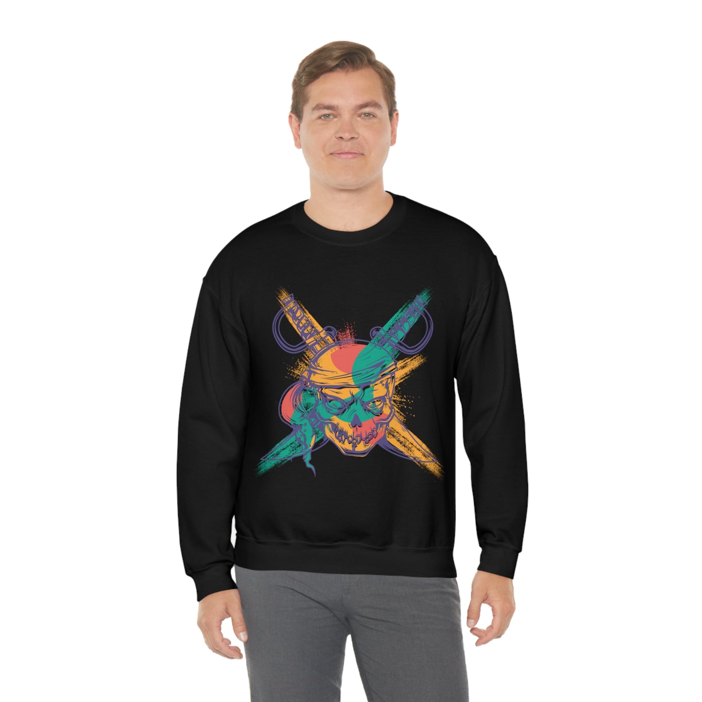 Cool Pirate Crewneck Sweatshirt