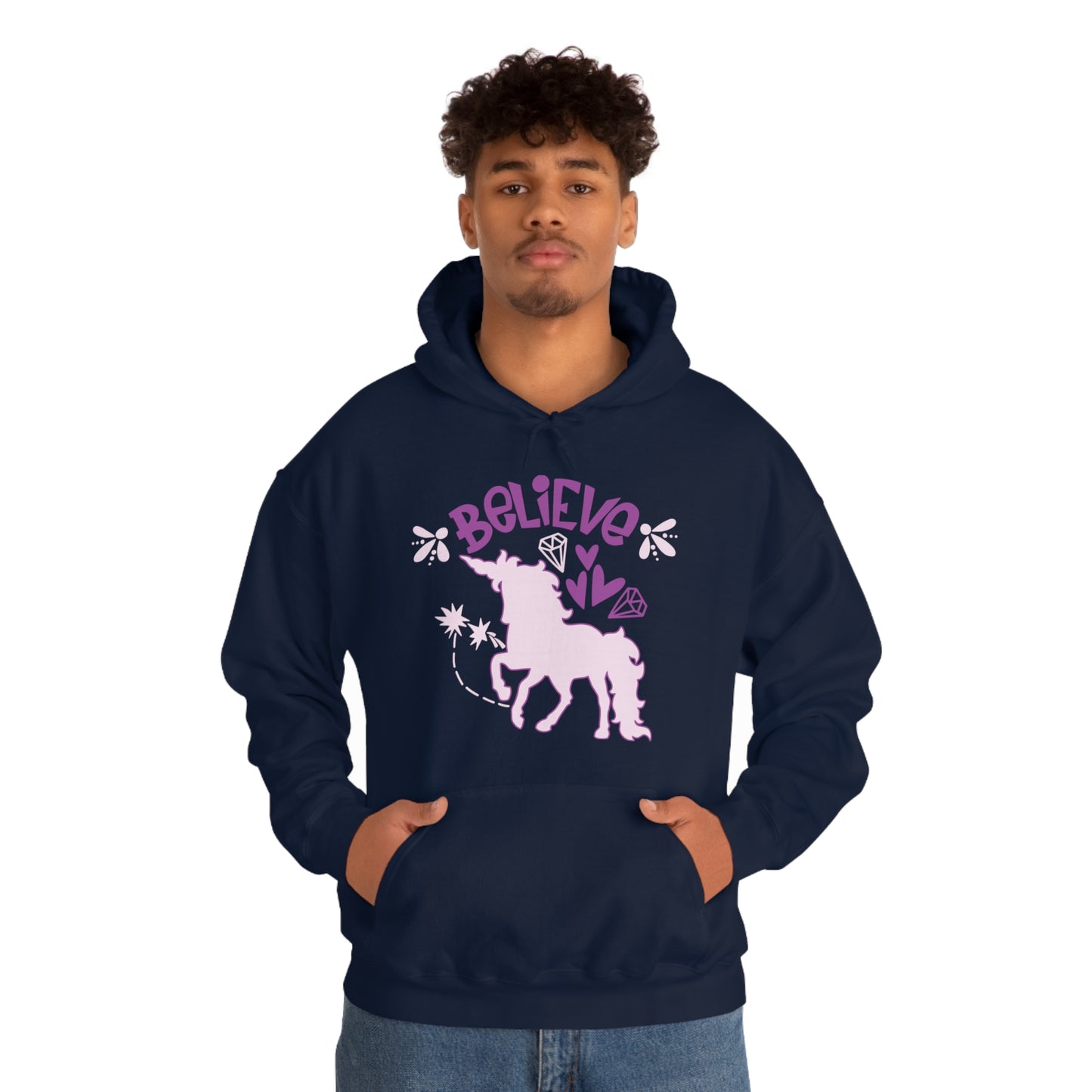 Unicorns_Believe Hoodie