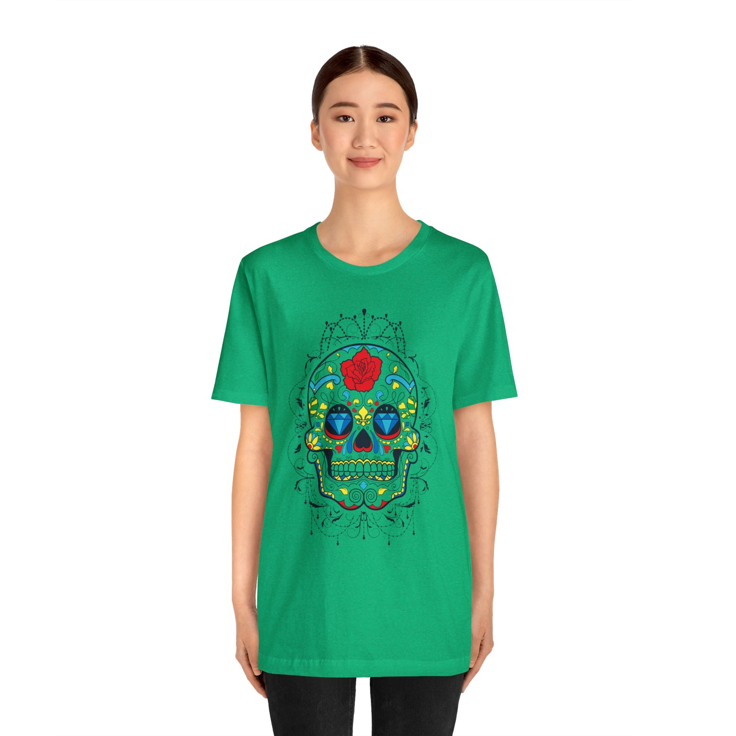 Day of the Dead Diamond Eyes T-Shirt