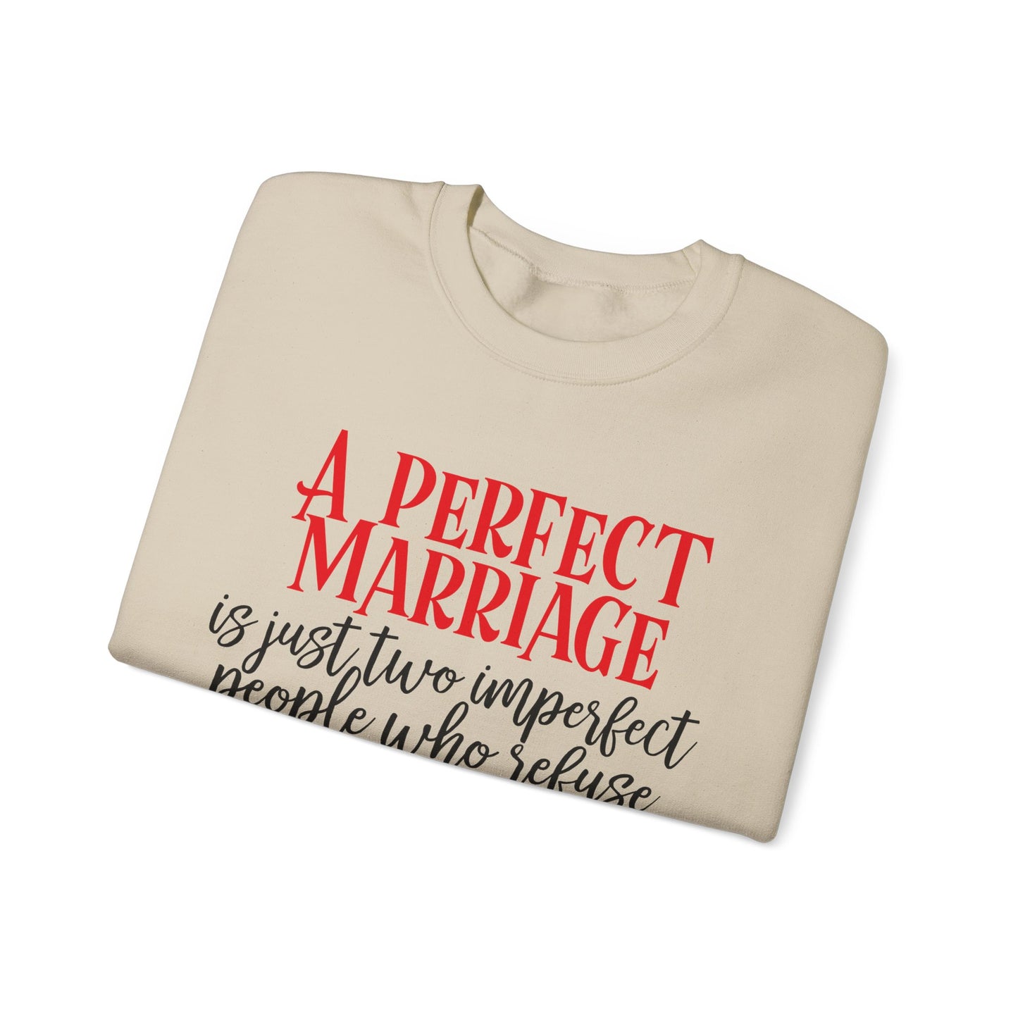 A-Perfect-Marriage Crewneck Sweatshirt