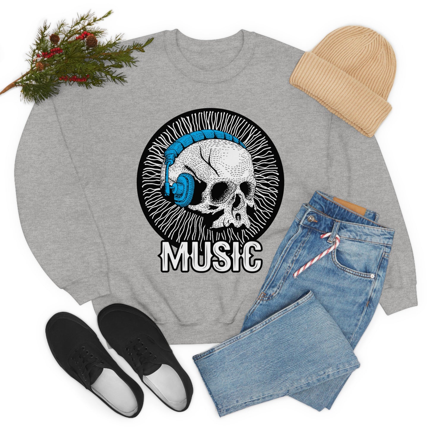 Music Crewneck Sweatshirt