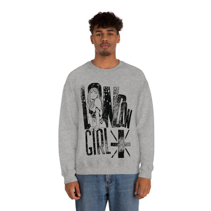 London_Girl Crewneck Sweatshirt