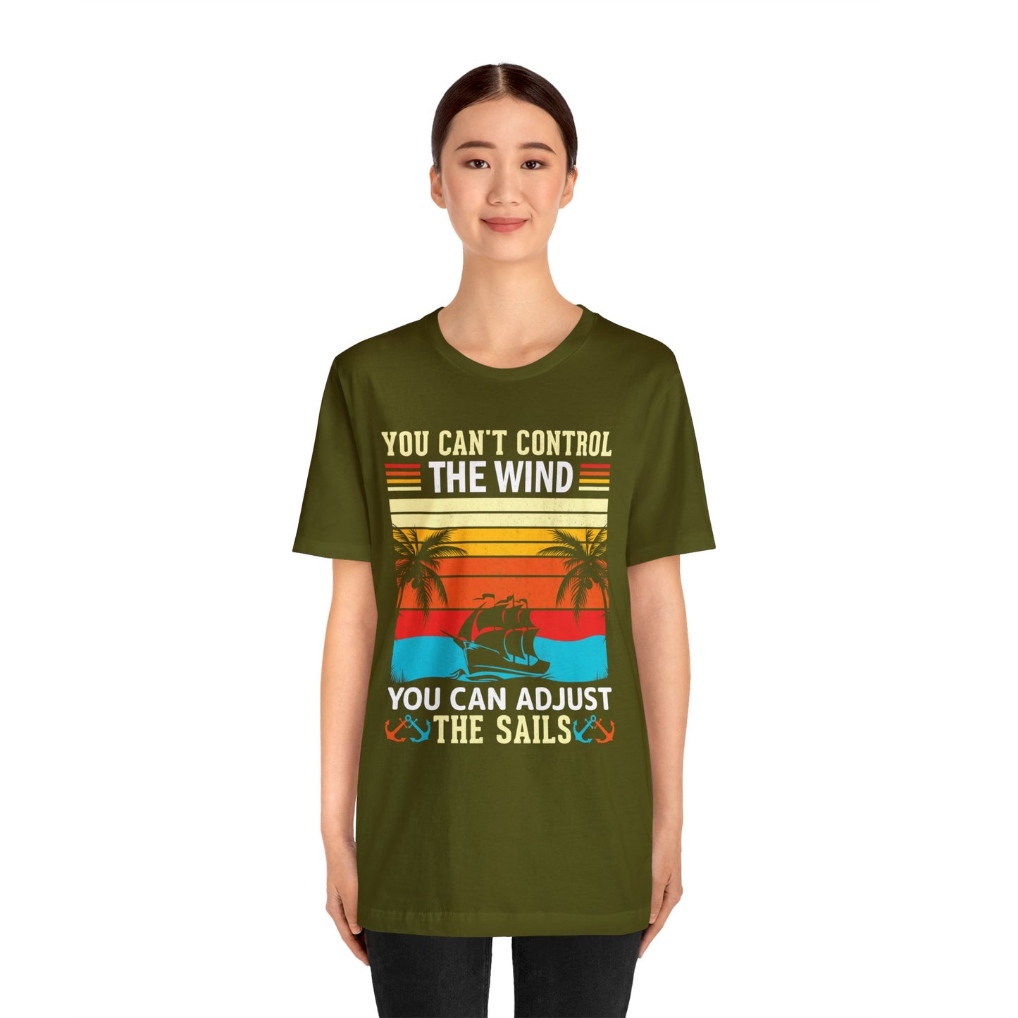 Control the winds adjust the sails vintage T-Shirt