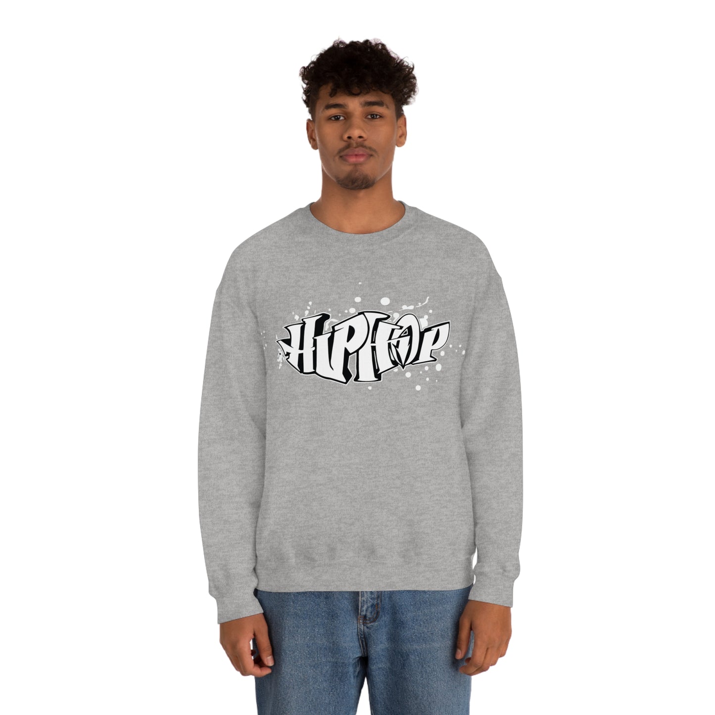 Hip Hop graffiti Crewneck Sweatshirt