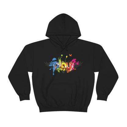 Play colorful graffiti Hoodie