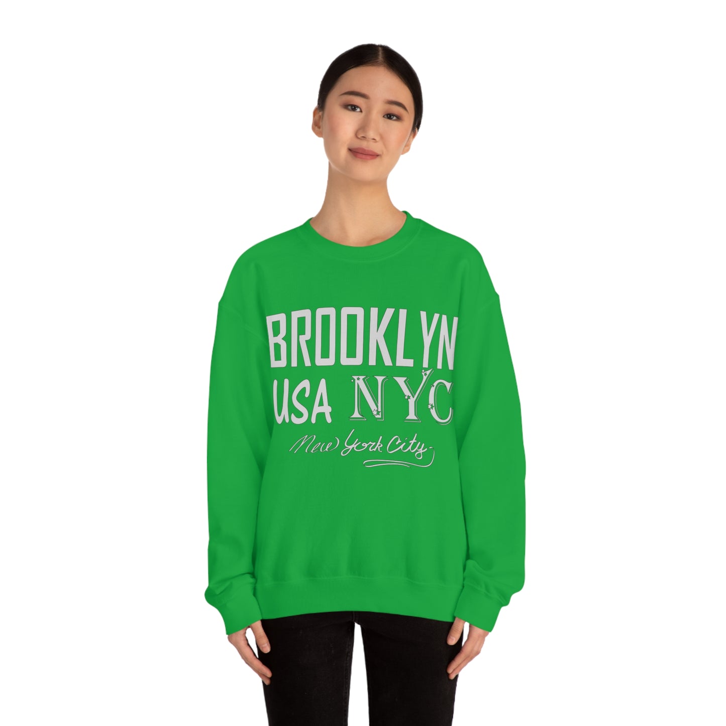 Brooklyn NY USA Crewneck Sweatshirt