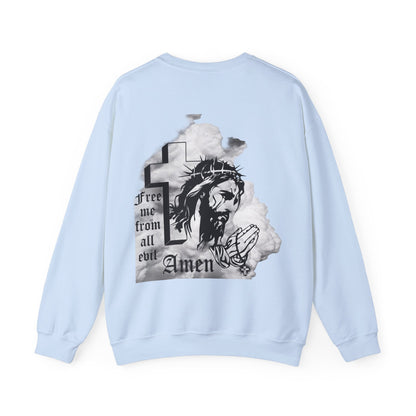 Free me from all evil Crewneck Sweatshirt