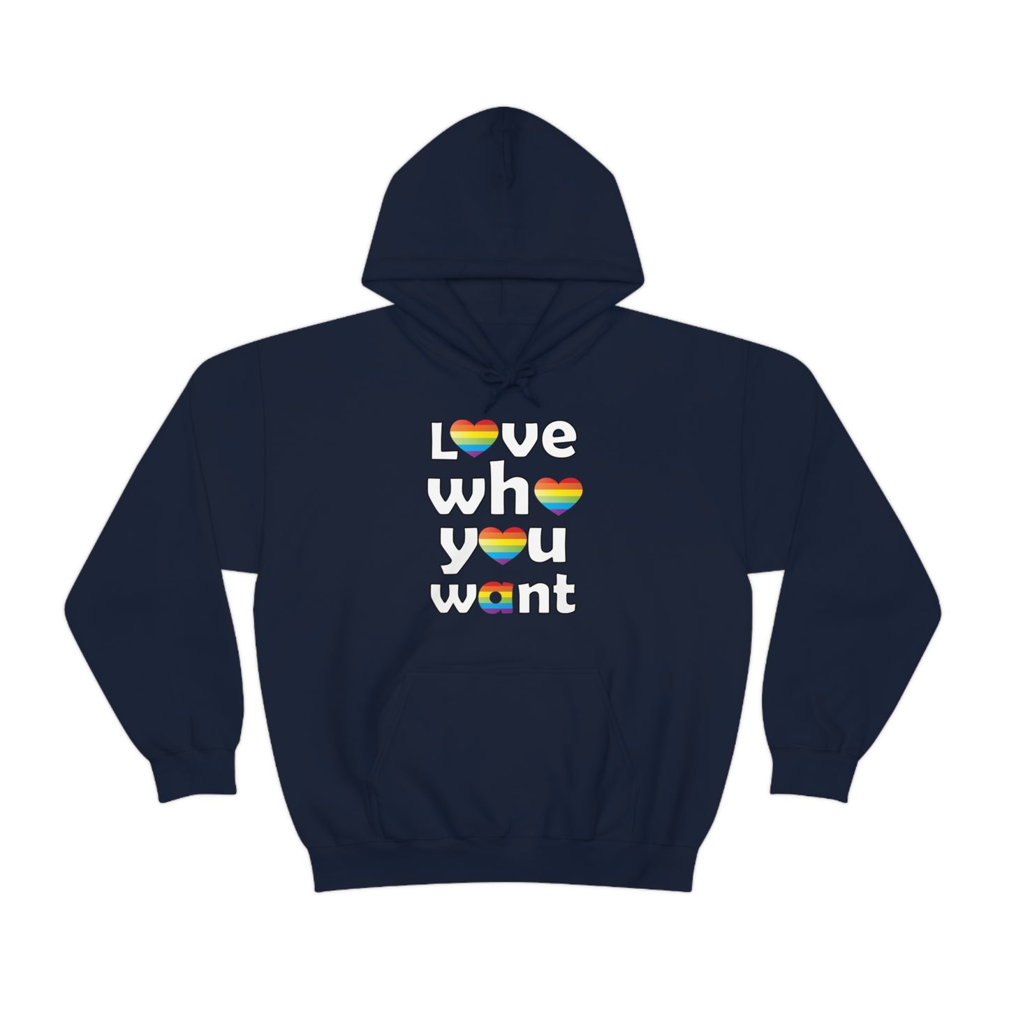 Love who you want Hoodie