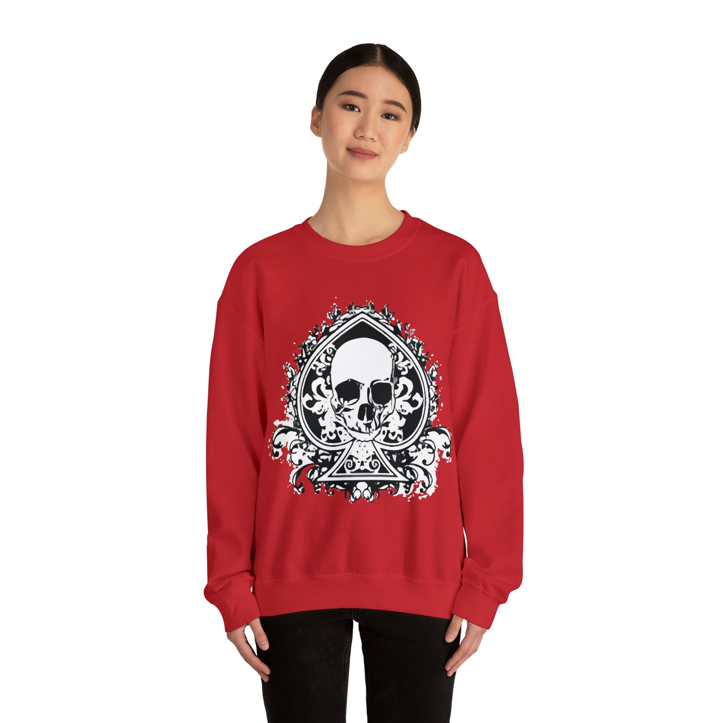 Ace of skull Crewneck Sweatshirt