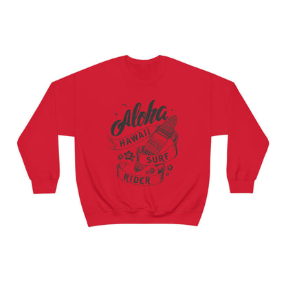 Hawaii Surf Rider Crewneck Sweatshirt