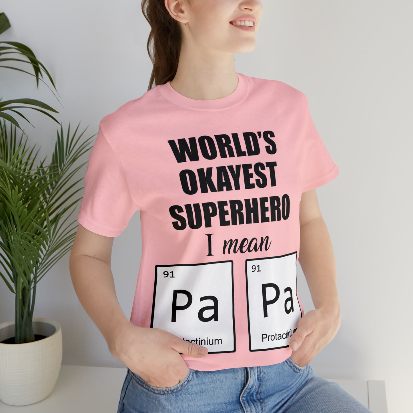 World Okayest Superhero T-Shirt