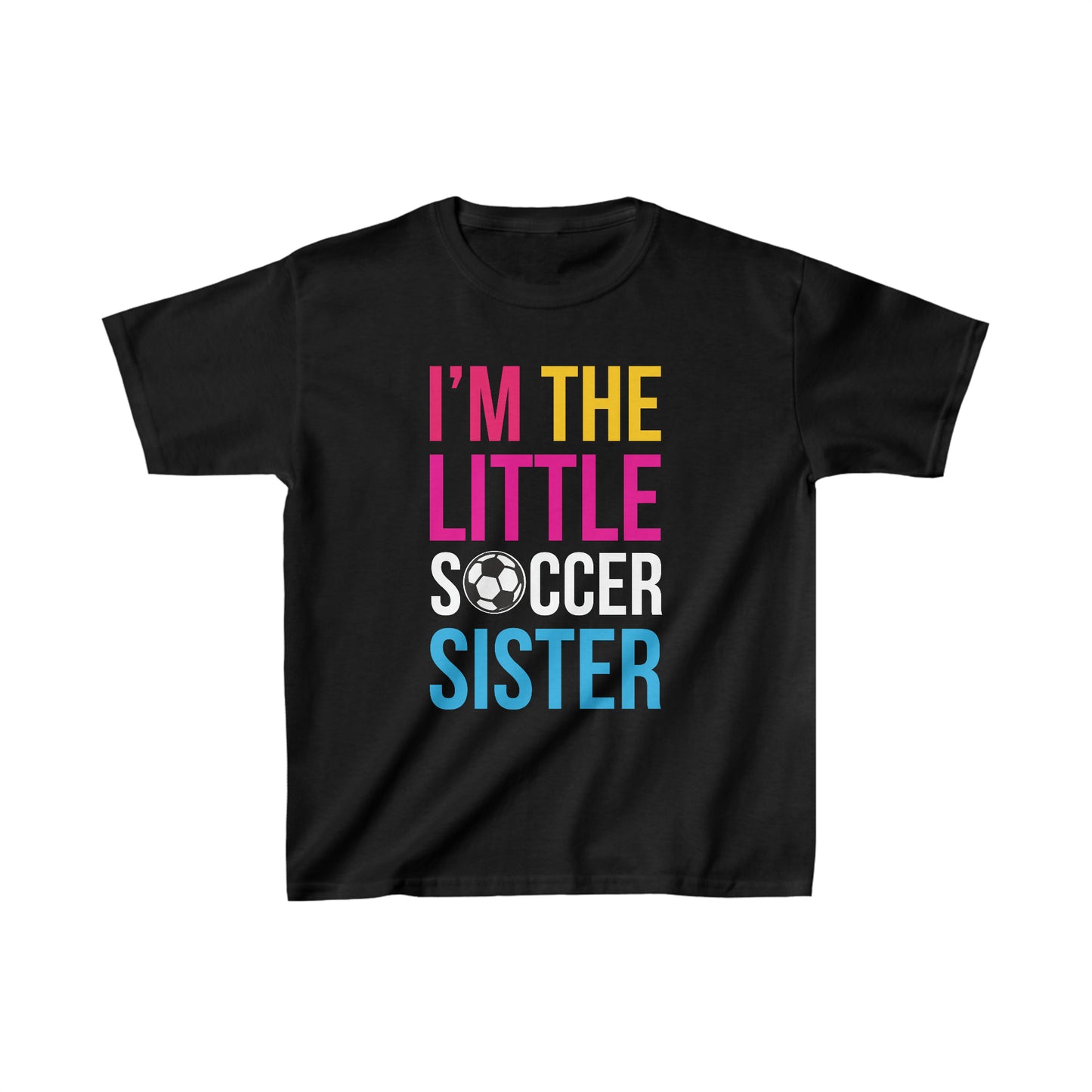 I'm the little soccer sister