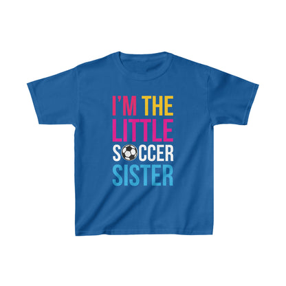 I'm the little soccer sister