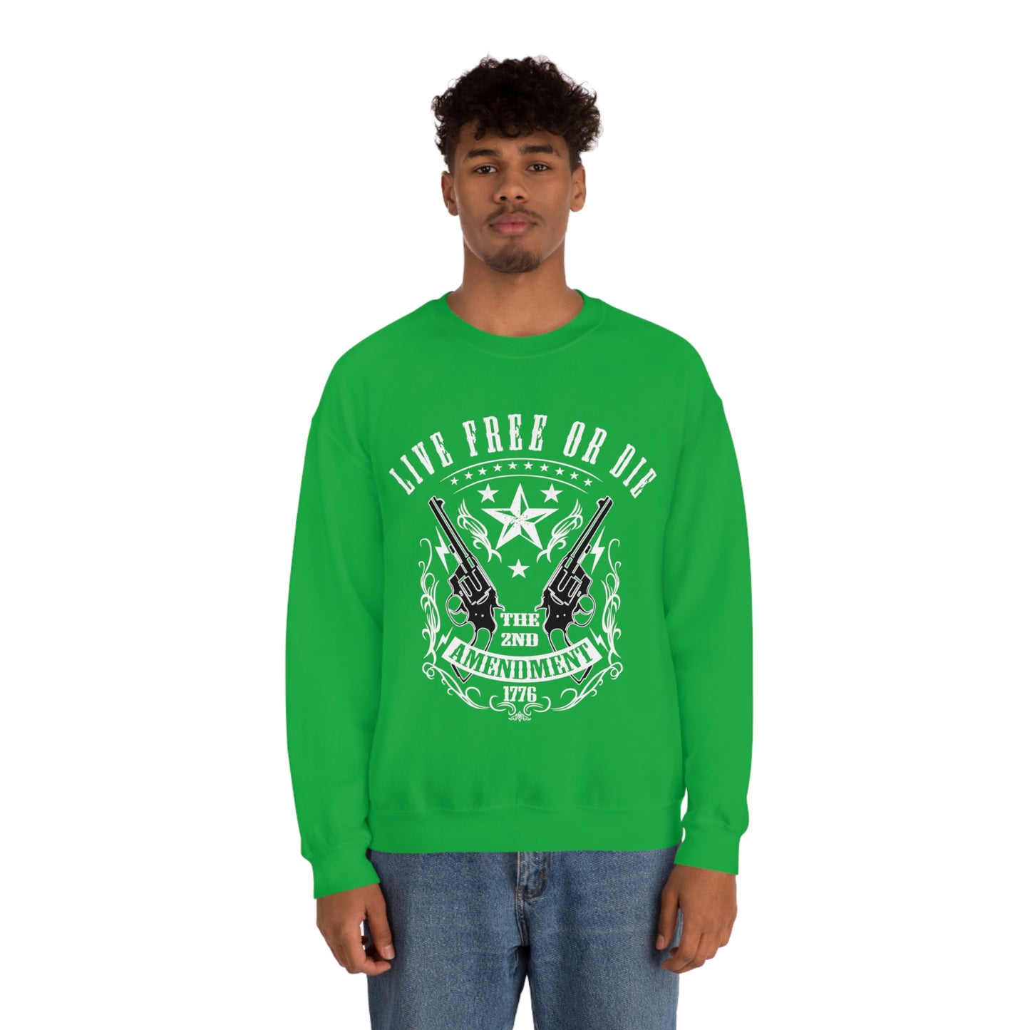 Live Free or Die Crewneck Sweatshirt