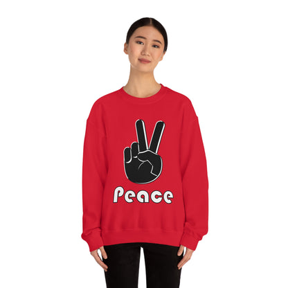 Peace Hand Crewneck Sweatshirt