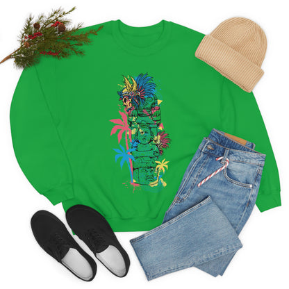 Hawaiian Buddha Crewneck Sweatshirt