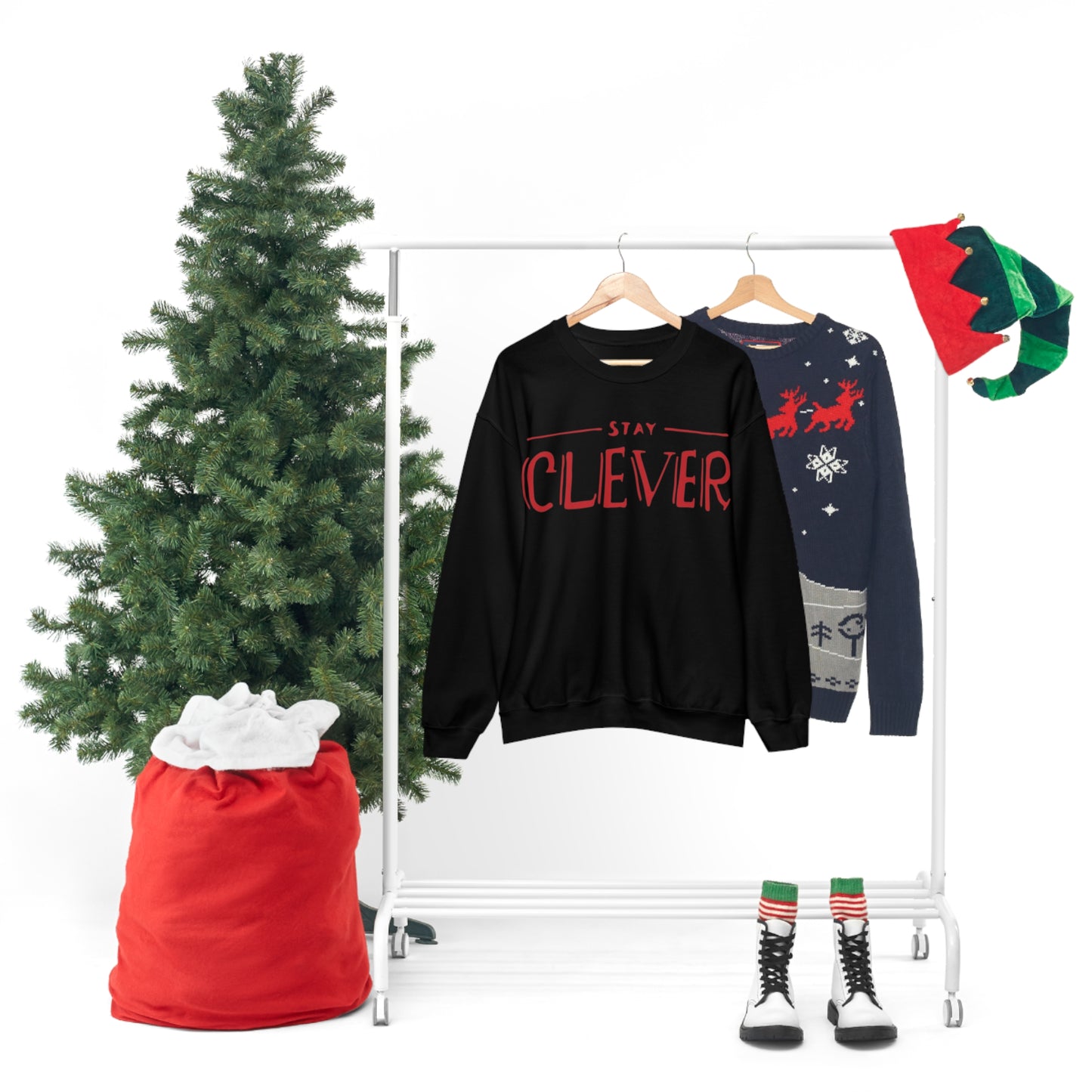 Stay Clever Crewneck Sweatshirt