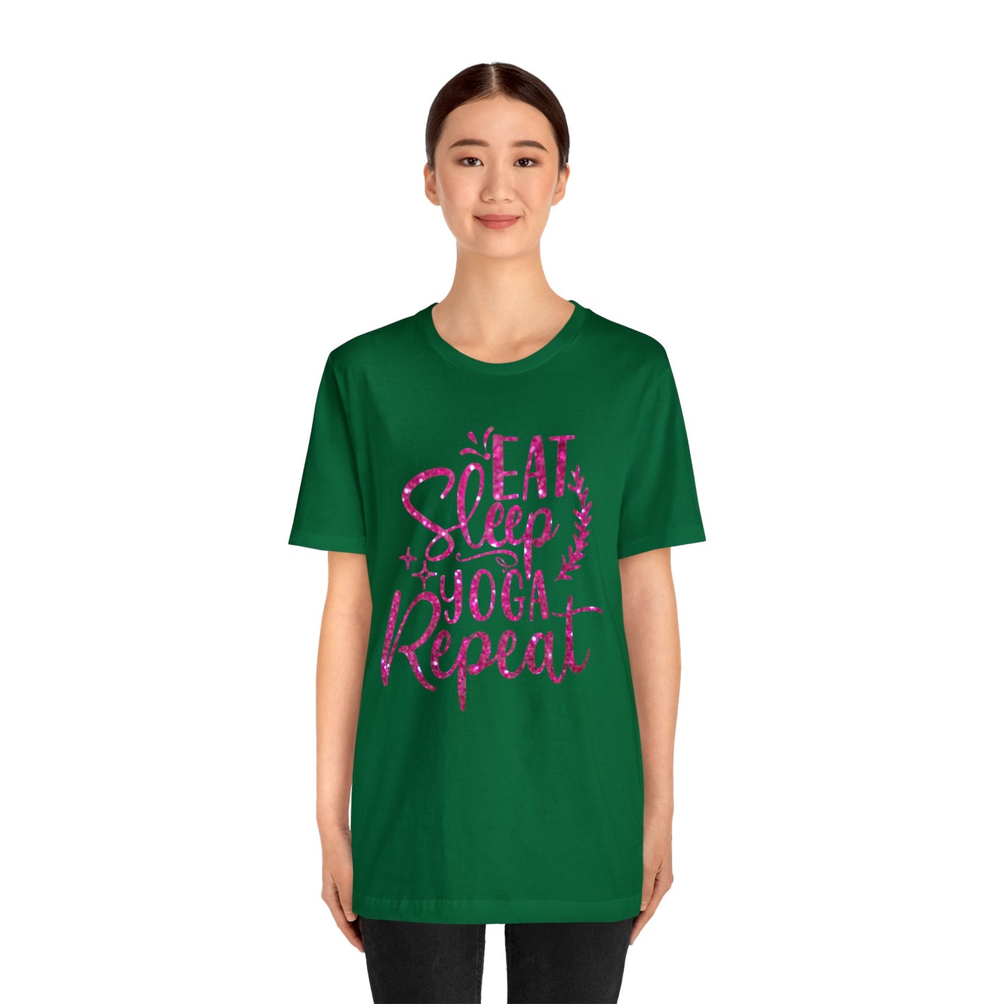 Eat Sleep Yoga Repeat T-Shirt